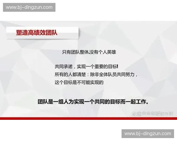 围绕团队协作提升效率与凝聚力打造高绩效合作机制与实践路径